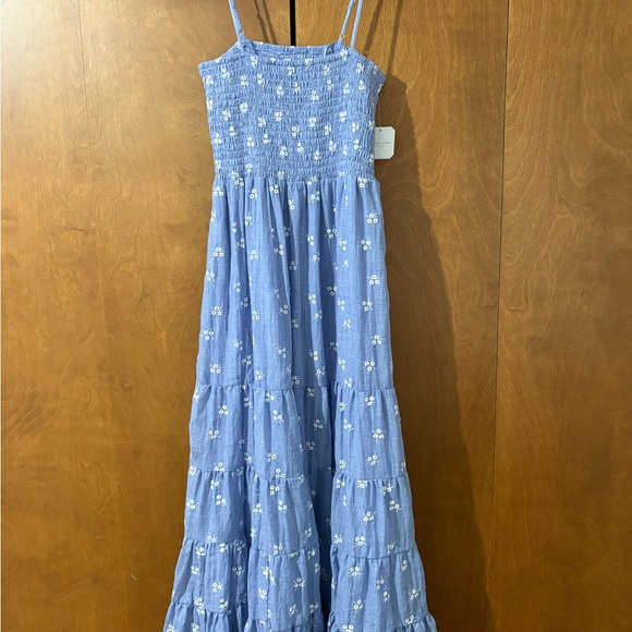 Altar'd State Dresses & Skirts - Altar'd State Blue Floral Maxi Dress